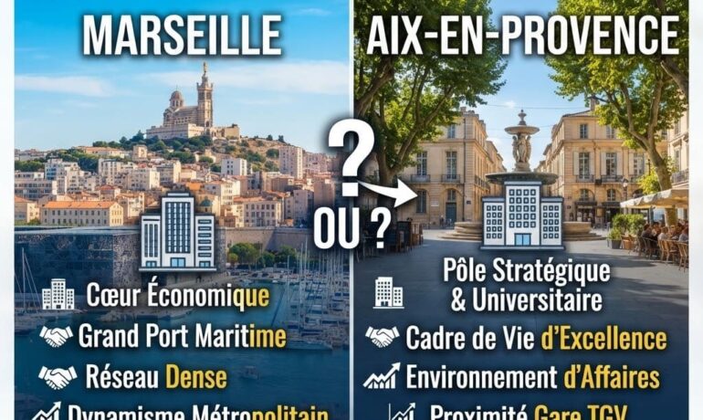 domiciliation entreprise bouches du rhone marseille ou aix en provence